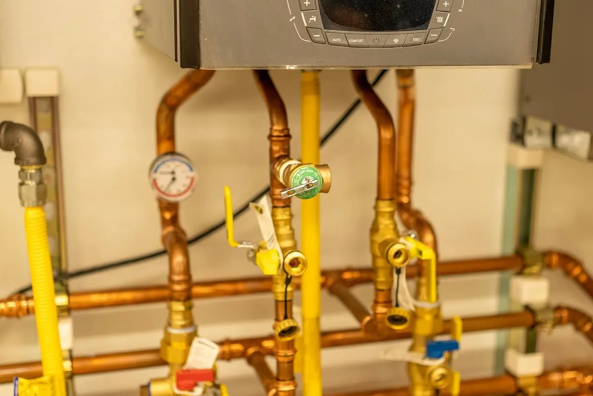 Licensed technician providing Backflow Prevention for a homeowner in Bayport